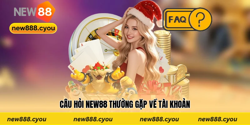Câu hỏi New88 thường gặp về tài khoản